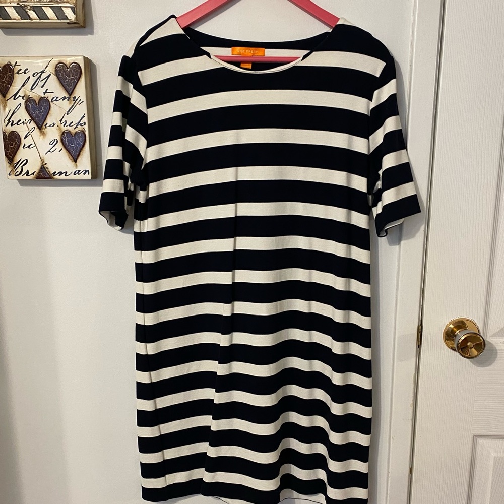 JOE FRESH | Parisian stripe t-shirt dress